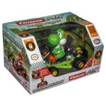 Coche a control remoto Carrera Mario Kart Pipe Kart Yoshi 1:18