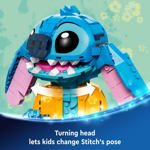 Kit de construcción LEGO Disney Stitch Toy con helado 43249