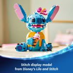 Kit de construcción LEGO Disney Stitch Toy con helado 43249