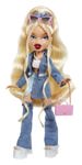 Muñeca de moda Bratz Alwayz Cloe con 10 accesorios y póster