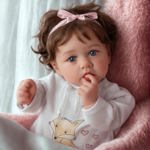 Muñeca Reborn Babeside Relike Saskia de 50 cm con accesorio