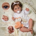 Muñeca Reborn Babeside Relike Saskia de 50 cm con accesorio