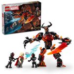 Figura de construcción LEGO Marvel Thor contra Surtur 76289