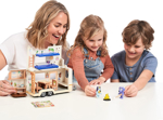 Figura Playset Bluey Caravan Adventures con Jean Luc