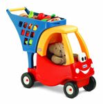 Carrito de compras Little Tikes Cozy Rojo/Amarillo
