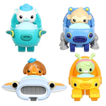 Paquete de 4 vehículos Octonauts Gup Racers