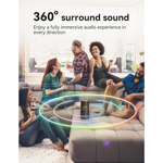 Parlante Earfun Uboom Bluetooth 5 Portatil Ipx7 Sonido 360