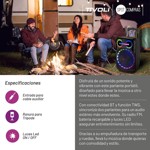 Parlante Portátil Bluetooth Tivoli 7000w Micrófono Radio FM