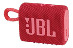 Parlante Portatil Jbl Go 3 Portátil Con Bluetooth Waterproof Red