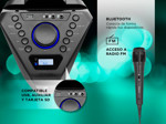 Torre Potenciada de Sonido Noblex 94MNT2X 4200W Bluetooth