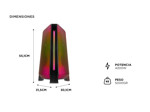 Torre Potenciada de Sonido Noblex 94MNT2X 4200W Bluetooth