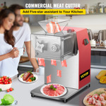 Máquina De Corte De Carne Vevor 850w Acero Inoxidable