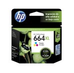Cartucho de Tinta HP 664XL F6V30AL TRICOLOR original 4535