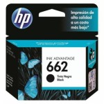 Cartucho de Tinta HP NEGRO 662 original