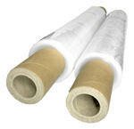 2u Rollos Film Stretch virgen cristal reforzado 50cm 23 mic Mango Para Embalaje