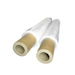 2u Rollos Film Stretch virgen cristal reforzado 50cm 23 mic Mango Para Embalaje