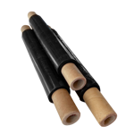 Caja 6 Film Stretch Negro 50cm 23 micrones 3.5kg para Embalajes Envios