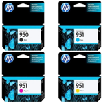 Combo HP 950 Negro + 951 Colores - Originales
