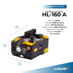 Hidrolavadora Logus 130bar - Profesional - Monofásica - 8lts