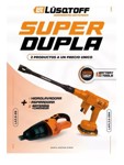 Kit Lusqtoff Hidrolavadora Lapl3.6-8bk + Aspiradora La38-8b