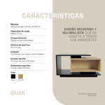 Mesa Ratona Moderna Centro Melamina Minimalista Mr02 Oslo