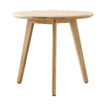 Set De Mesas Bajas You Ratonas Madera Y Rattán Sintético. Natural