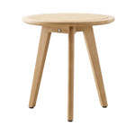 Set De Mesas Bajas You Ratonas Madera Y Rattán Sintético. Natural