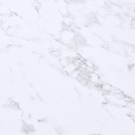 Mesa Baja - Ratona Icon Símil Mármol Patas De Madera 80 Cm. Negro