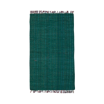 Alfombra Ambiente Costado De Cama Trapitos Verde 60 x 90 cm