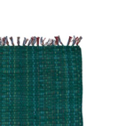Alfombra Ambiente Costado De Cama Trapitos Verde 60 x 90 cm