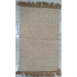 Alfombra Diamond 90x150 cm de Algódon y Yute
