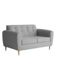 Sillon 2 Cuerpos Singapur  Lino Gris Claro 