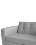 Sillon 2 Cuerpos Singapur  Lino Gris Claro 