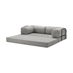 SILLON TEDDY 100X200X40 PURPLE COLOR STONE
