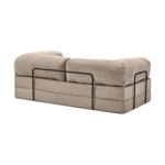 SILLON TEDDY 100X200X40 PURPLE COLOR BEIGE