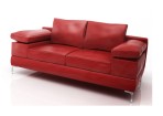 Sillón 2 Cuerpos Venus Rojo 1,80 MTS