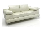 Sillón 2 Cuerpos Venus Blanco 1,80 MTS