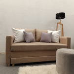 Sillon Cama 2 Cuerpos Australlia Lino Beige 