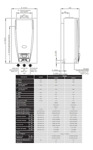 Calefón Tiraje Natural Gn Orbis 320kso Color Blanco 20l