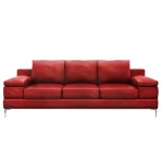 Sillón 3 Cuerpos Venus Rojo 2,40 MTS
