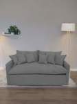 Sillon 3 Cuerpos Salta Lino Gris Claro 