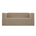 Sillón Cubo Denver 3 Cuerpos 1.80m en chenille Jumper habano Full Confort