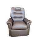 Sillon individual reclinable color chocolate entrega inmediata
