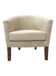 Sillon individual Shey chenille color beige 