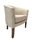 Sillon individual Shey chenille color beige 