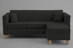 Esquinero Guatemala Lino Gris Oscuro 