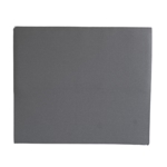 Respaldo de Cama 150x130 cm Lino Gris Oscuro