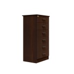 Cajonera de Dormitorio EMC con 6 Cajones Wengue