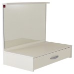 Mueble Maquillador Tocador Escritorio Con Espejo Y Cajón