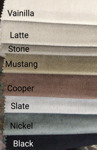 Respaldo Para Sommier Super Queen 160 Tapizado Pana Liso Color Stone